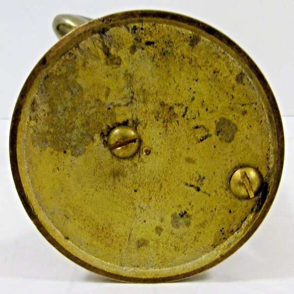 Vintage Brass Art Deco Long Haired Nude Woman Sculpture attributed Klara Sever - Picture 14 of 14